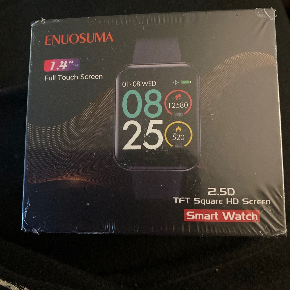 Enuosuma Fitness Tracker Smart Watch -New in Box